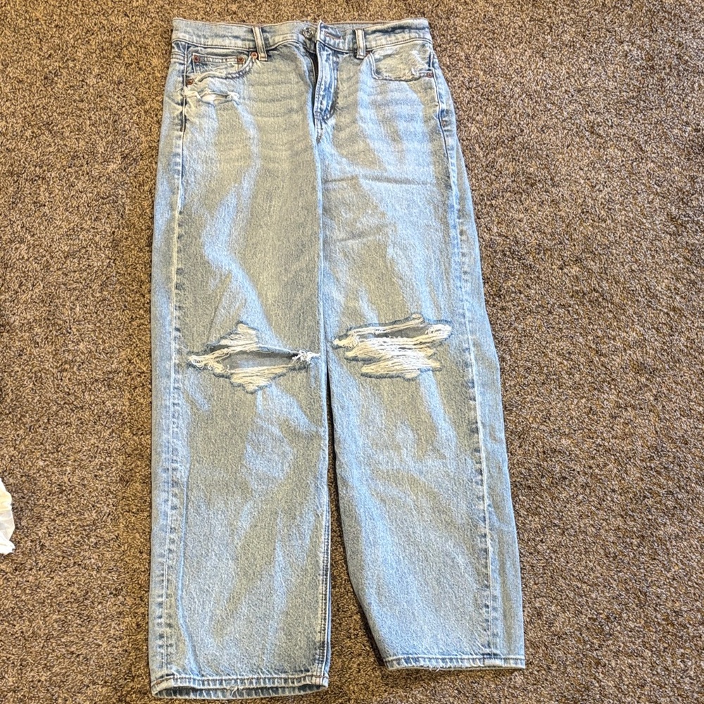 American Eagle Outfitters Light Blue Flare Jeans